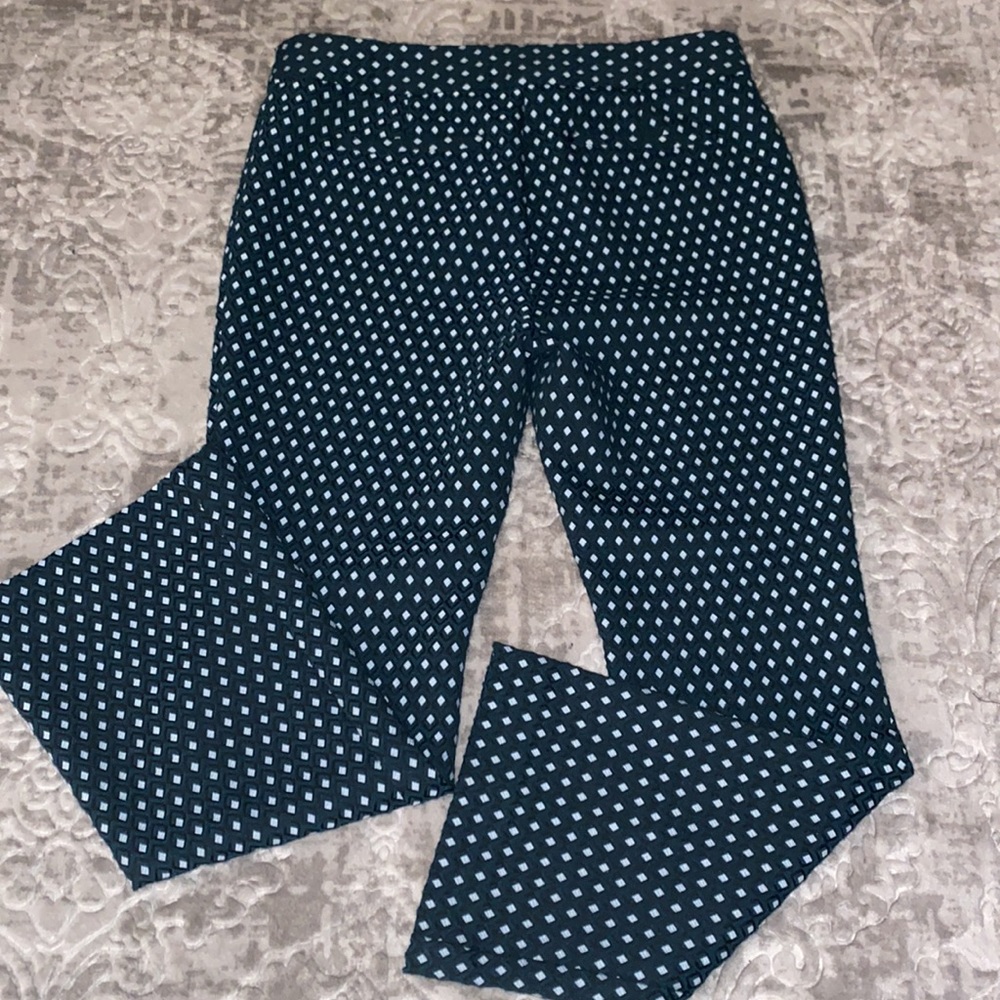 Anthropologie cartonnier charlie flare crop trouser size 6 - Picture 4 of 7